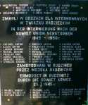 Gedenktafel in Rudzinitz bei Gleiwitz